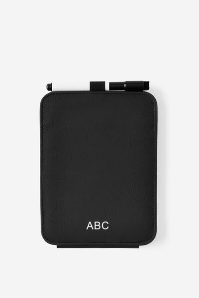 Personalised Flip It Memo Board, BLACK
