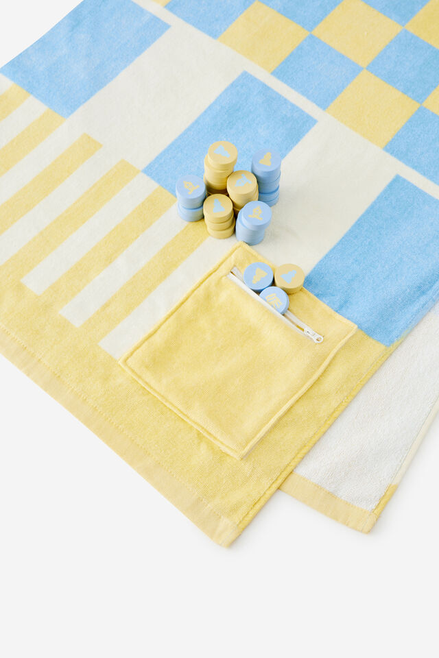 Personalisationgame Beach Towel, CHECKMATE