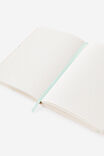 Personalised A5 Hard Lined Notetaker Notebook, ECRU DITSY CELESTIAL - example image 3