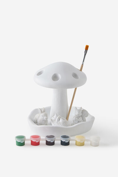 Paint A Mini Scene, MUSHROOM WOODLAND