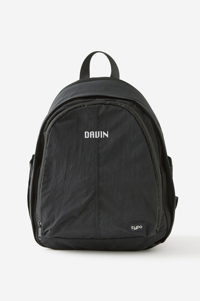 Personalised Daily Backpack, BLACK