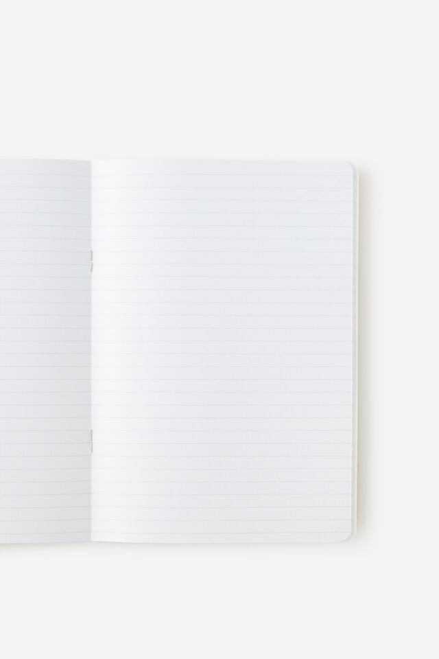 A5 Stapled Notebook, LIMONCELLO