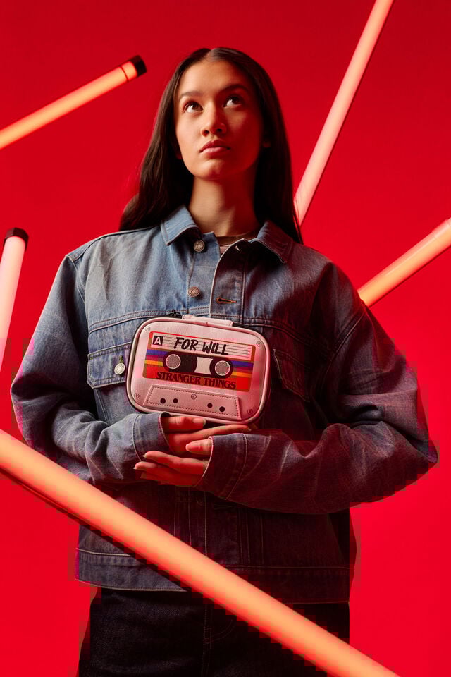 Premium Novelty Shaped Pencil Case, LCN NET STRANGER THINGS VHS