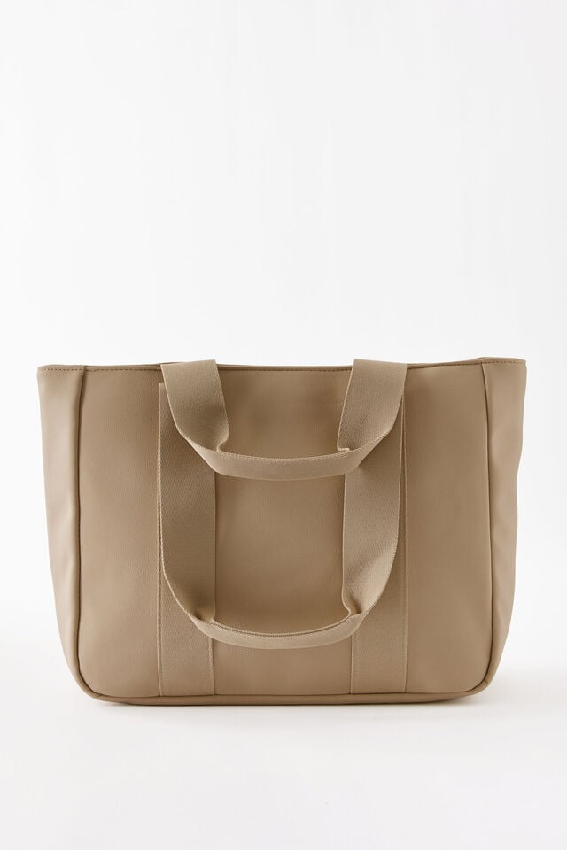 Pro Oversized Tote, CHAI LATTE