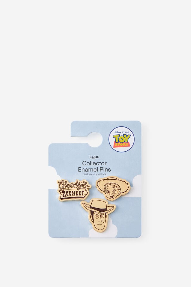 Collector Enamel Pins 3Pack, LCN DIS TOY STORY WOODY