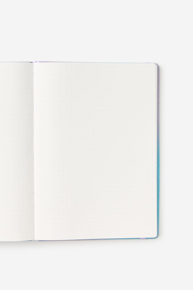 Metro B5 Hard Dot Notebook, DIFFUSION SILVER LILAC