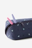 Felix Fold Out Pencil Case, DITSY PANSY MIDNIGHT - alternate image 2