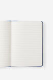 A5 Premium Buffalo Journal, BLUE METALLIC SAPHIRE - alternate image 2