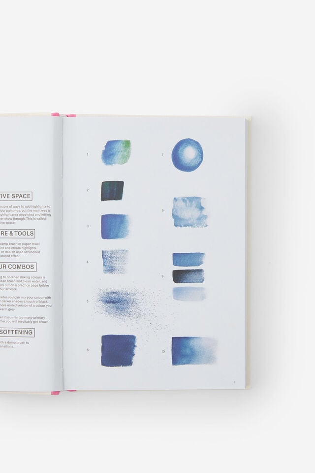 A5 Upskill Activity Journal, WATERCOLOUR FLOWERS & PLANTS