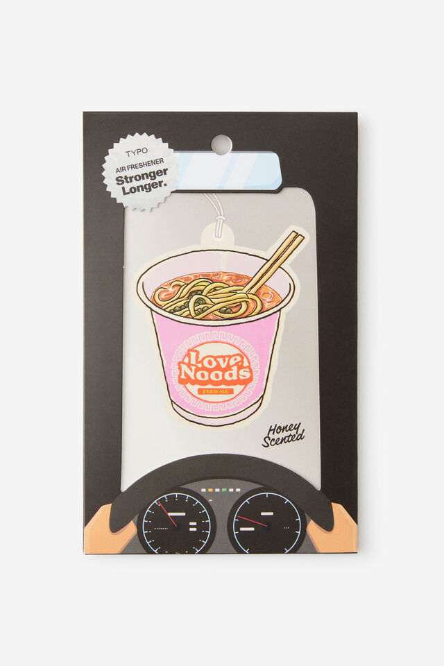 Premium Air Freshener, LOVE NOODS