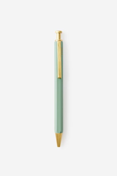 Hexagonal Ballpoint Pen, TYPO GREEN