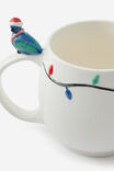 Christmas Novelty Shaped Mug, CHRISTMAS PIGEON - alternate image 2