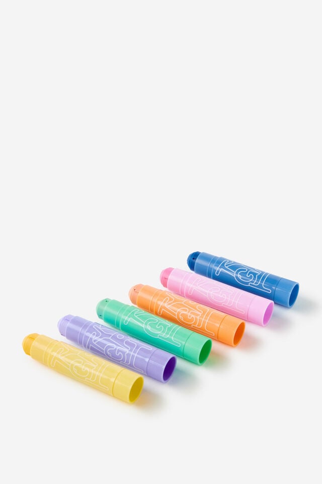 Artists Twist Crayons 6Pk, PASTELS