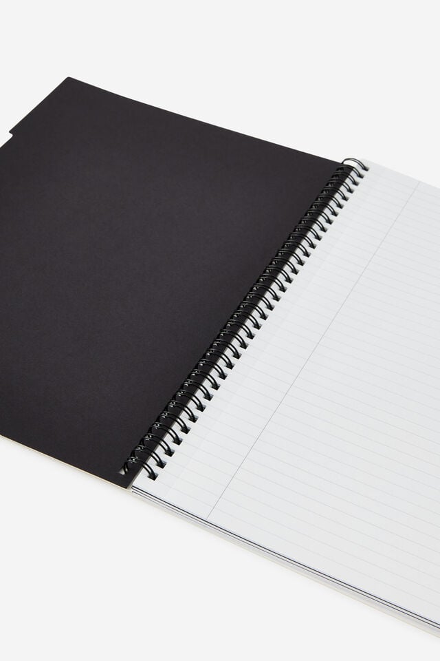 A4 Spiralbound Subject Notebook, TICKETS