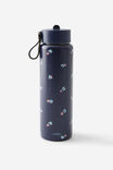 On The Move 500Ml Sipper Top, DITSY PANSY / MIDNIGHT - alternate image 2