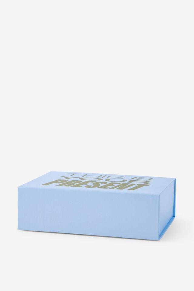 Large Magnetic Flat Pack Box, BLUE SKIES THIS IS YOUR GIFT