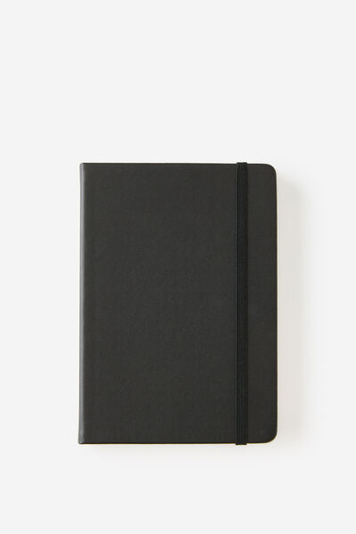 Metro B6 Hard Dot Notebook, Black