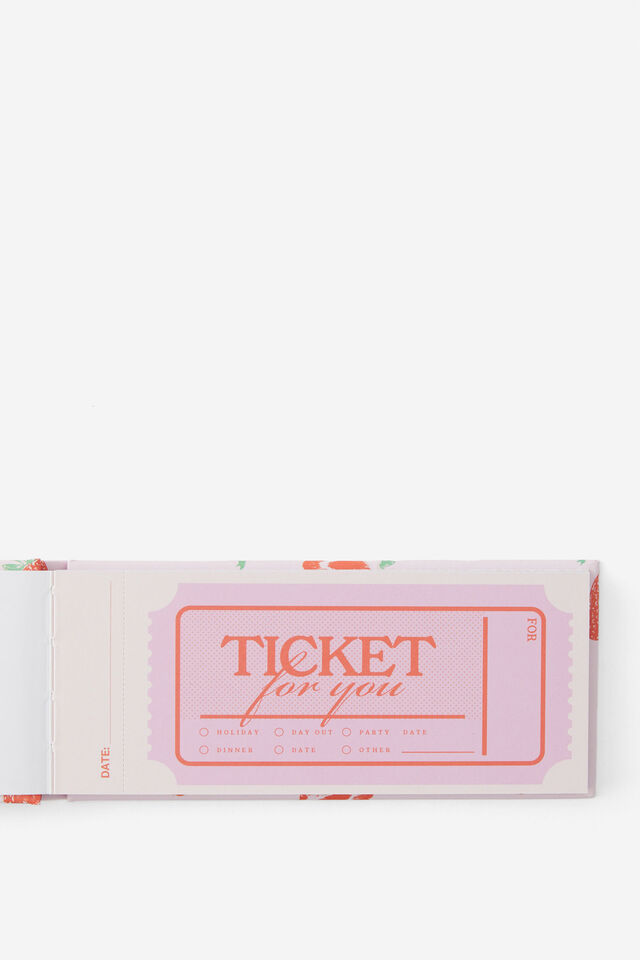 Voucher Activity Book, PINK STRAWBERRY
