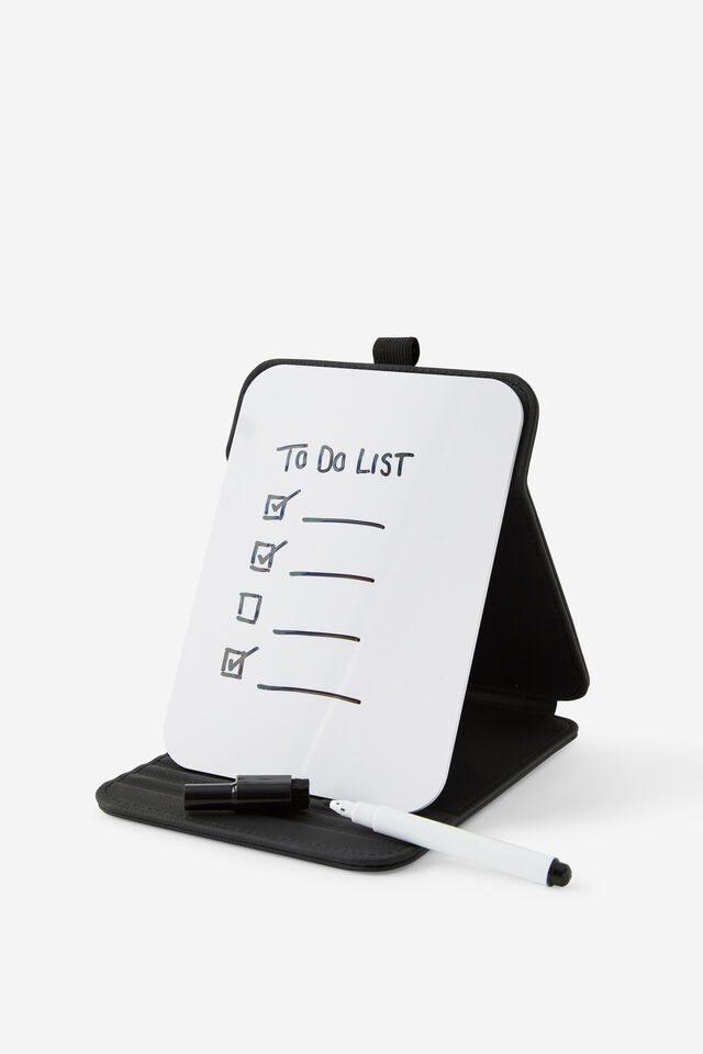 Personalised Flip It Memo Board, BLACK