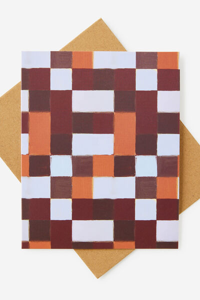 Blank Card, BOXED THOUGHTS