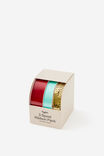 3Pc Ribbon Spool Pk 4M, KITSCH CHRISTMAS - example image 2