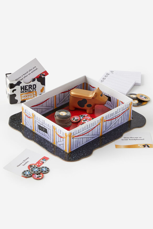 Herd Mentality Moosic & Moovies Game, ASSORTED