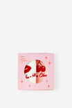 Linen Coasters Set Of 4, CHERRY KISS - example image 3