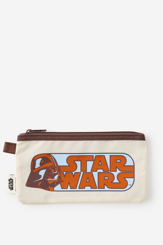 Collectors Pencil Case, LCN LUC STAR WARS DARTH ECRU