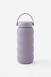 The Cloud Metal Drink Bottle, SILVER LILAC - alternate image 1