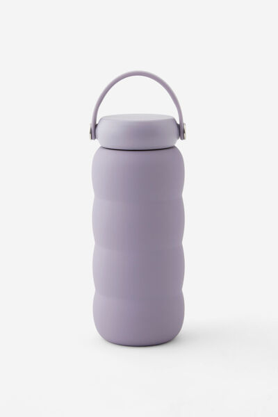 The Cloud Metal Drink Bottle, SILVER LILAC