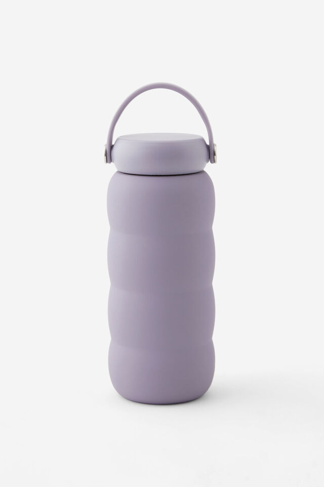 The Cloud Metal Drink Bottle, SILVER LILAC