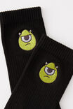Socks, LCN DIS MONSTERS INC MIKE EMB - alternate image 2