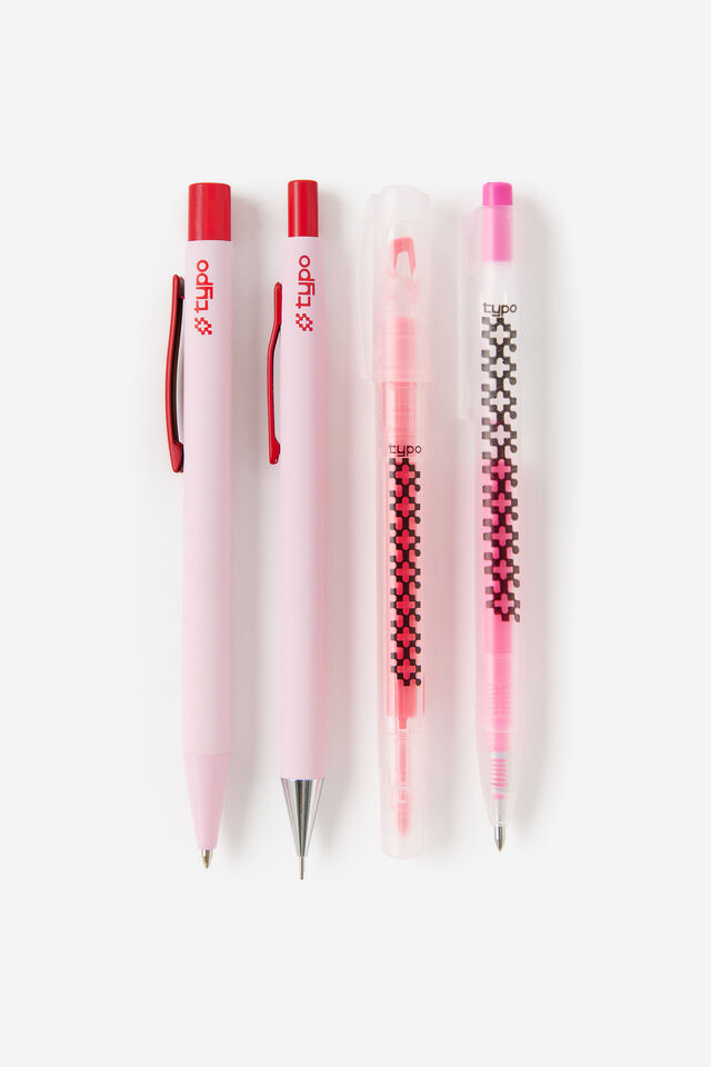 Go - To Writing Pack, STRAWBERRY MILK
