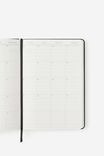 2027 A5 Weekly On Schedule Diary, BLACK - example image 3