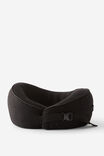 Wrap Around Travel Pillow, BLACK - alternate image 1
