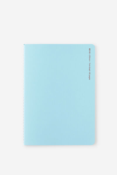 A5 Stitch Notebook, BLUE SKIES