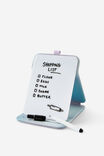 Personalised Flip It Memo Board, DIFFUSION SILVER LILAC - alternate image 3