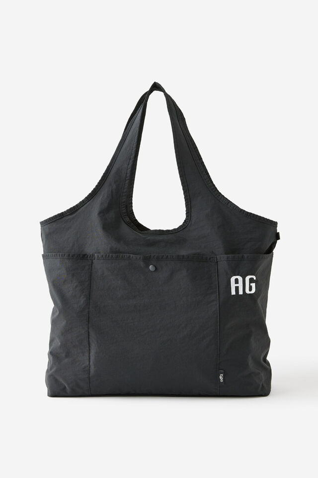 Personalised Bound Wellness Tote, BLACK