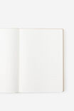 Personalised Metro B5 Hard Lined Notebook, Chai - alternate image 2