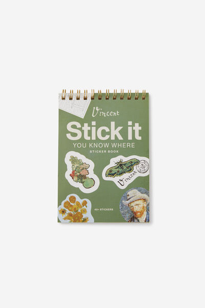 Premium Stick It Sticker Book, LCN VAN VAN GOGH