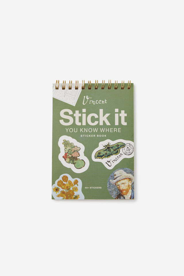 Premium Stick It Sticker Book, LCN VAN VAN GOGH