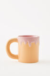 Drip Mug, PEACH PINK - alternate image 2