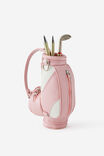 Golf Caddy Pen Set, PINK & WHITE - example image 3