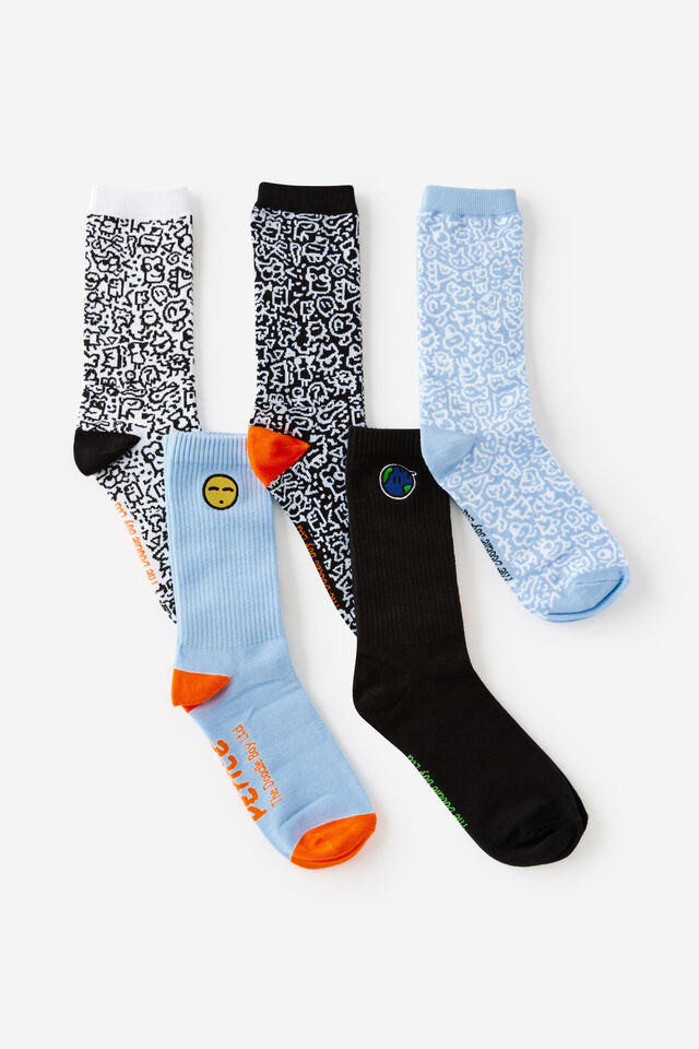Box Of Socks, LCN DOODLE BOY (M/L)