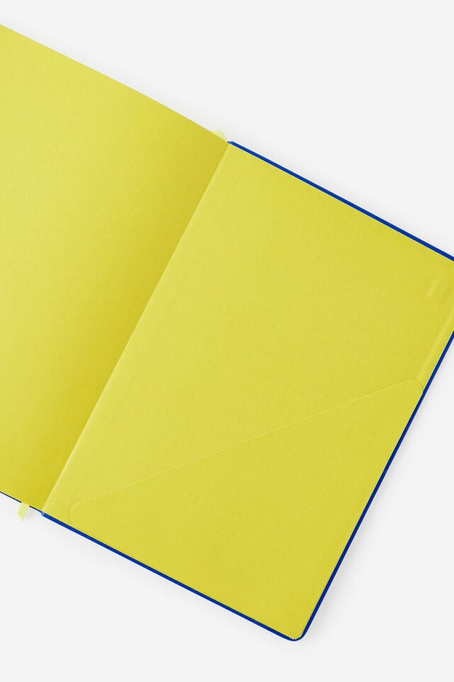 B5 Hard Lined Notetaker Notebook, OCEANA WASABI
