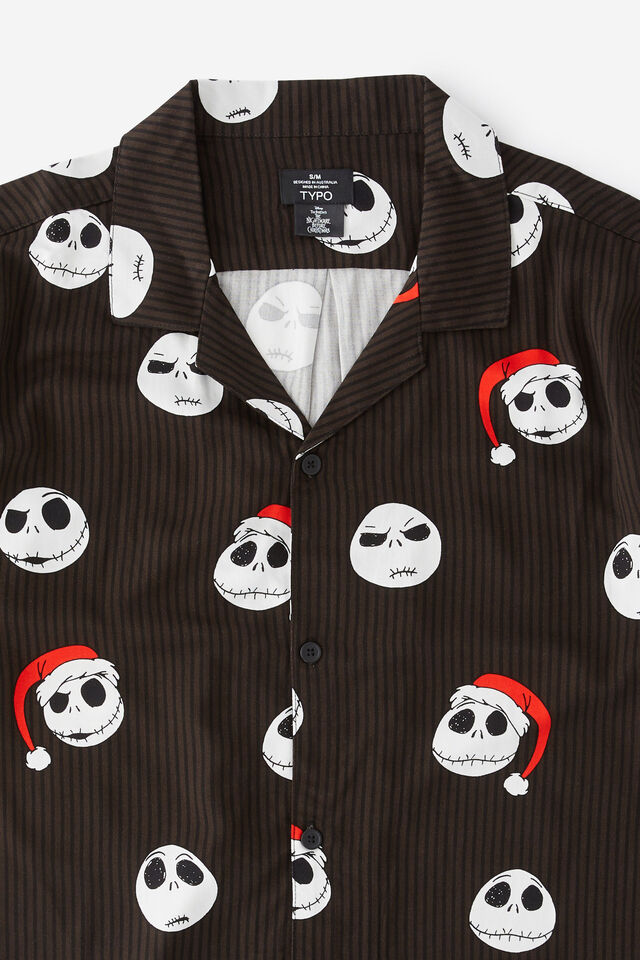 Nightmare Before Christmas Party Shirt, LCN DIS NIGHTMARE BEFORE CHRISTMAS JACK