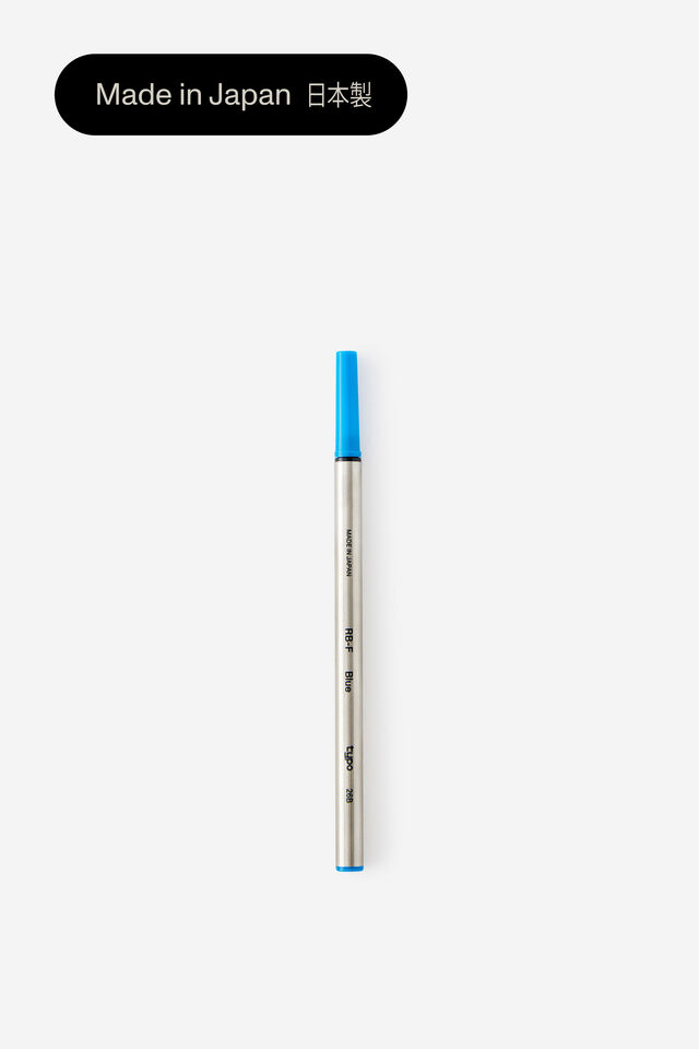 0.5 Mm Ceramic Rollerball Refill, BLUE