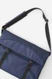Metro Messenger Satchel, NAVY / METALLIC - alternate image 5