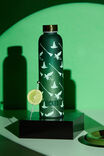 Collab Glass Drink Bottle 750Ml, LCN UNI WICKED ELPHABA GREEN - alternate image 2