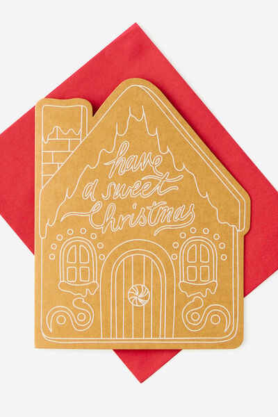 2026 Shaped Christmas Cards, SHAPED TINY HOME